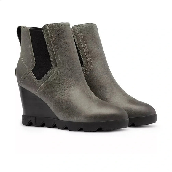 Sorel Joan Uptown Chelsea Booties Quarry Size 9 - Picture 1 of 6